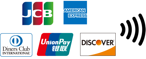 JCB American Express Diners Club UnionPay Discover