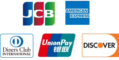 JCB American Express Diners Club UnionPay Discover