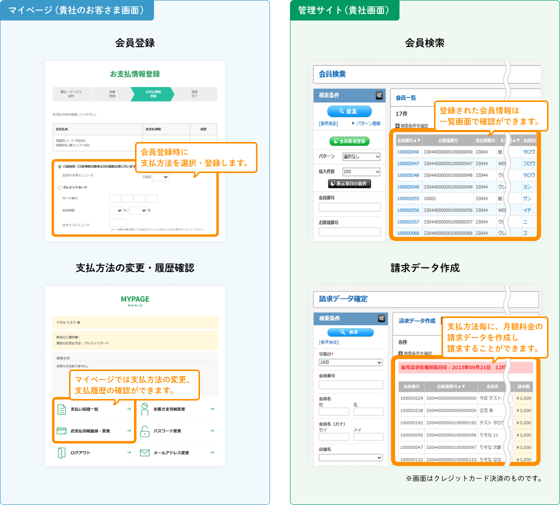 請求革命の画面イメージ