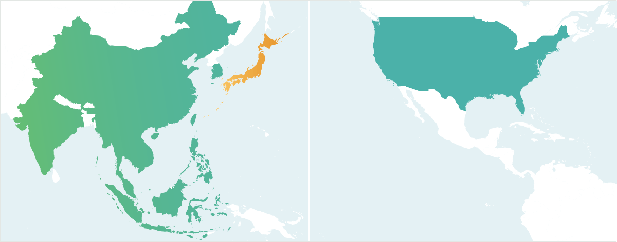 グローバルな支援体制 MAP