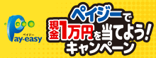 ペイジーキャンペーン,抽選で500名様にドーンと当たるペイジーで現金1万円を当てよう！キャンペーン