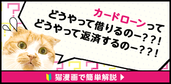 カードローンってどこでどうやって借りるのー？？！ 猫漫画で簡単解説