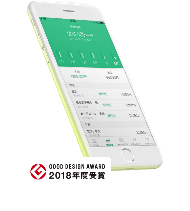 アプリ画像 GOOD DESIGN AWARD 2018年受賞
