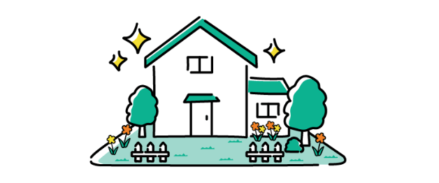 注文住宅イラスト
