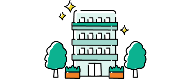 新築マンションイラスト