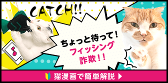 番外編「他人事じゃにゃい！フィッシング詐欺編」