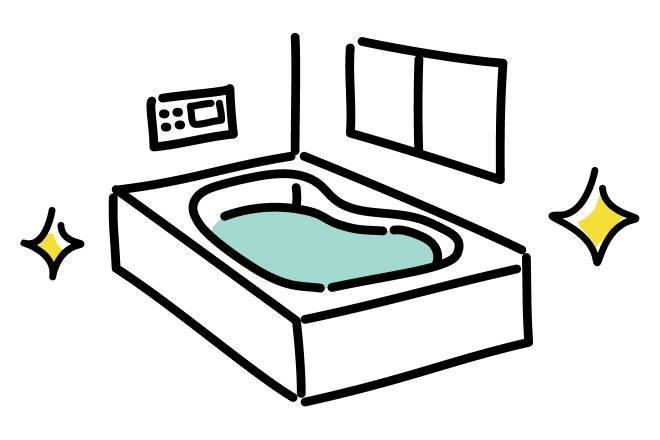 浴室をリフォームしたイメージ