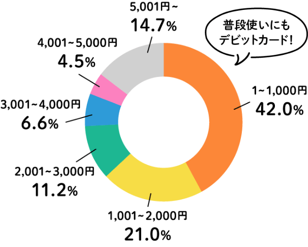 使用金額のグラフ画像