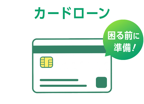 カードローン 困る前に準備！