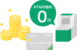 ATM手数料0円