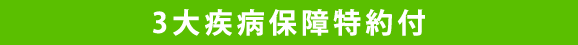 3大疾病保障特約付