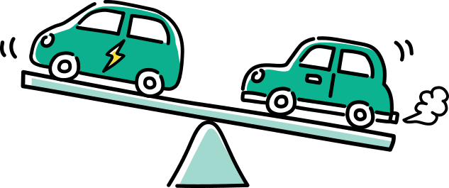 ガソリン車ではなくEV車(電気自動車)に乗るメリットは?