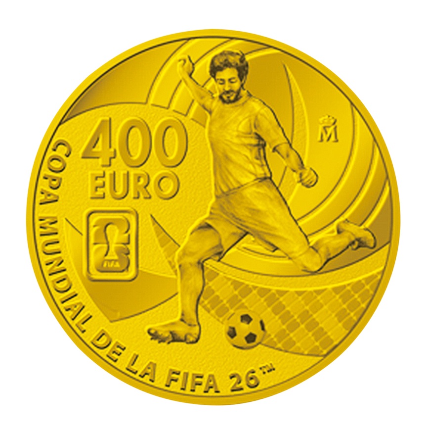 ＜C.400ユーロ金貨＞スペイン