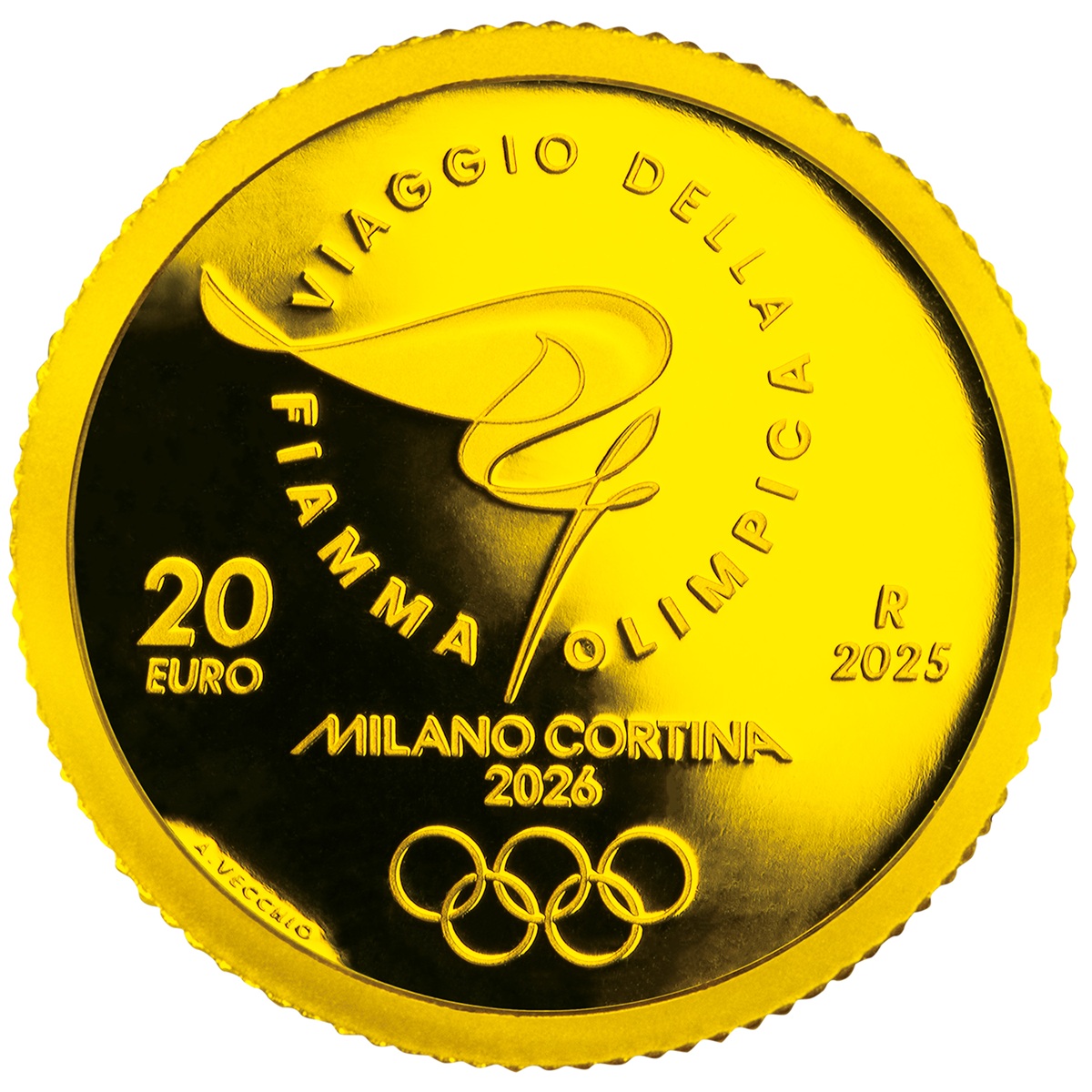 B.20ユーロ金貨 裏面