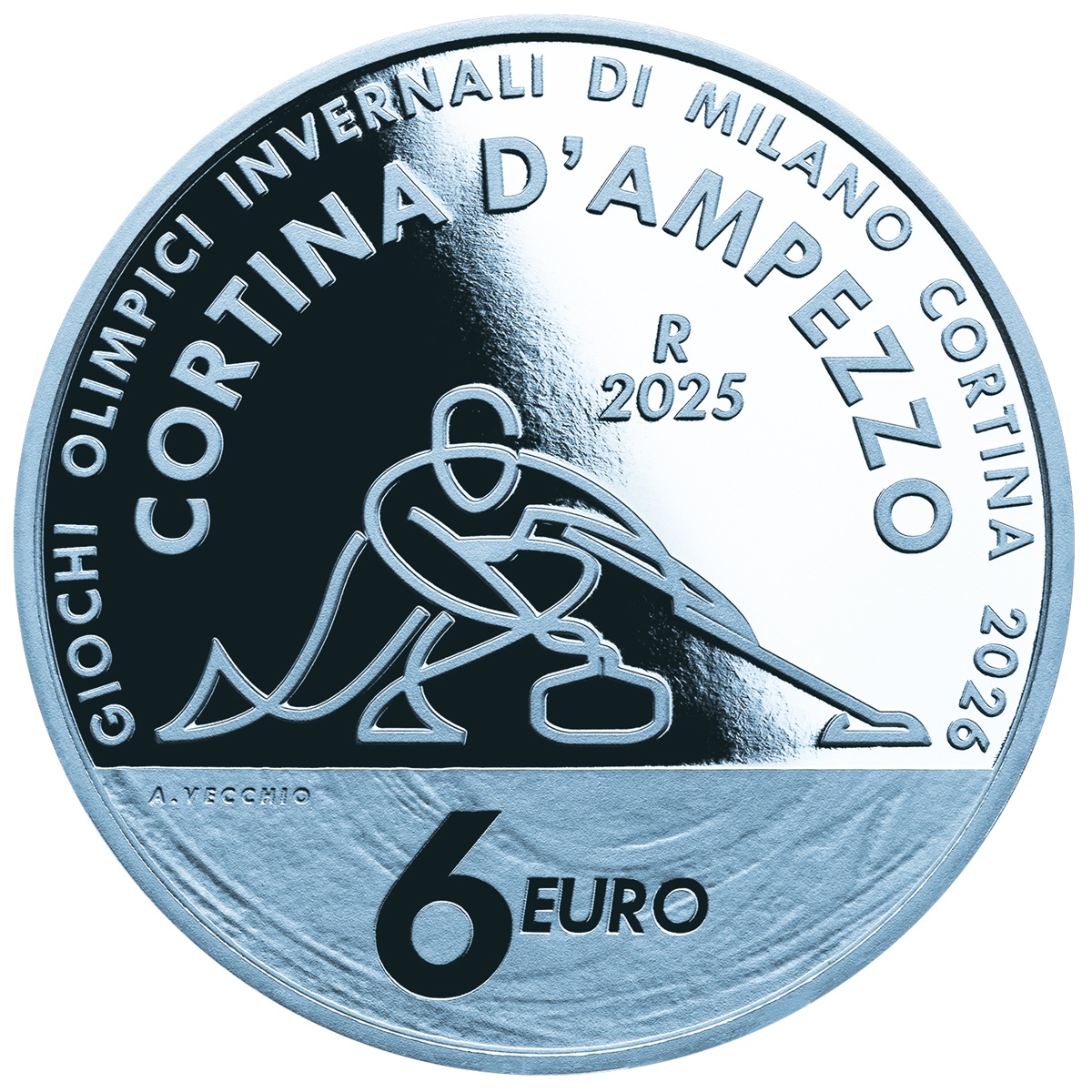 ①カーリング銀貨