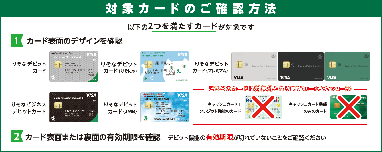 【りそなデビットカード】【りそなデビットカード】りそにゃ【りそなデビットカード】プレミアム【りそなビジネスデビットカード】【りそなデビットカード】JMB【りそなICキャッシュカード】