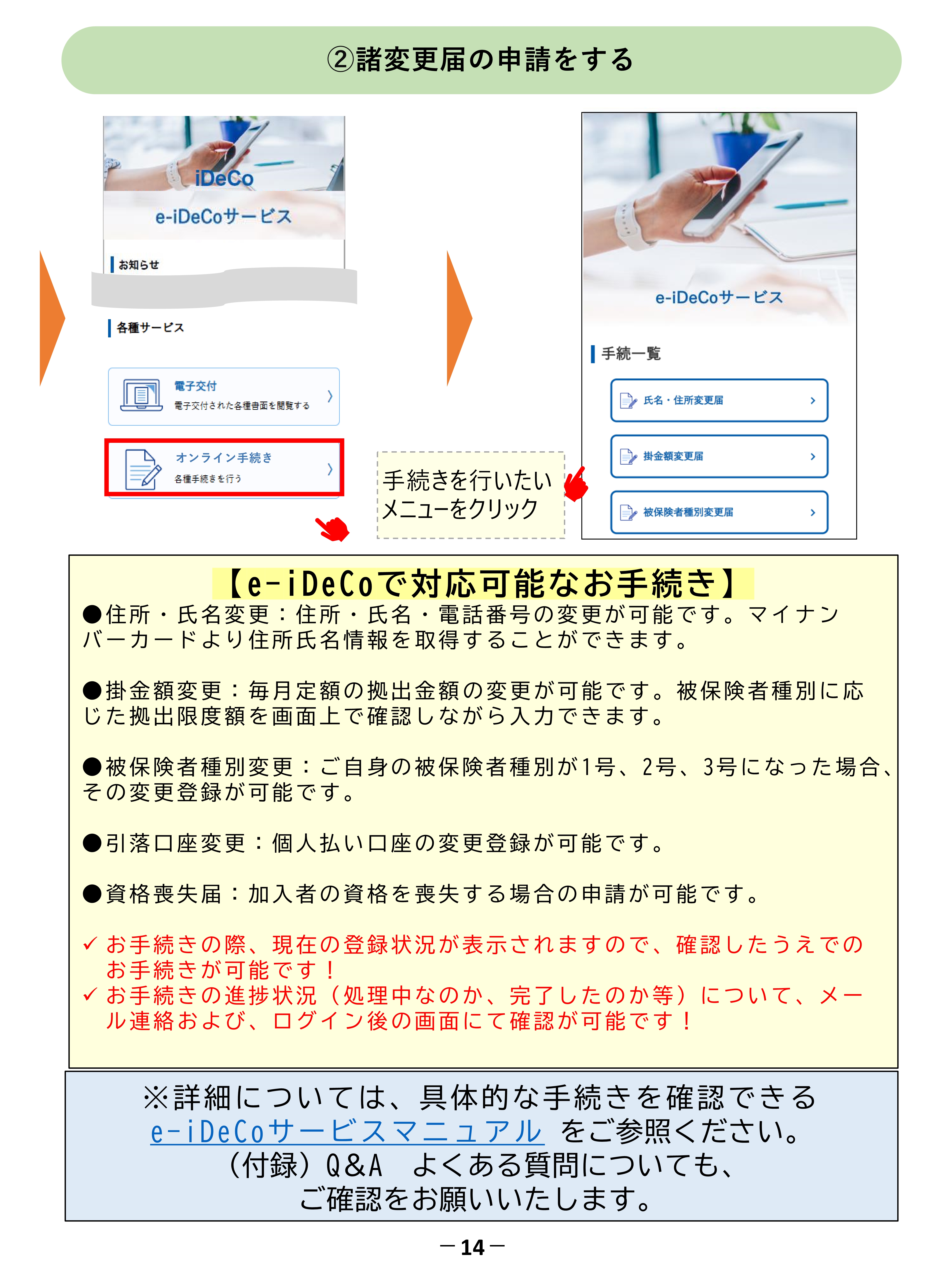 諸変更電子申請
