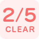 2／5 CLEAR
