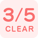 3／5 CLEAR