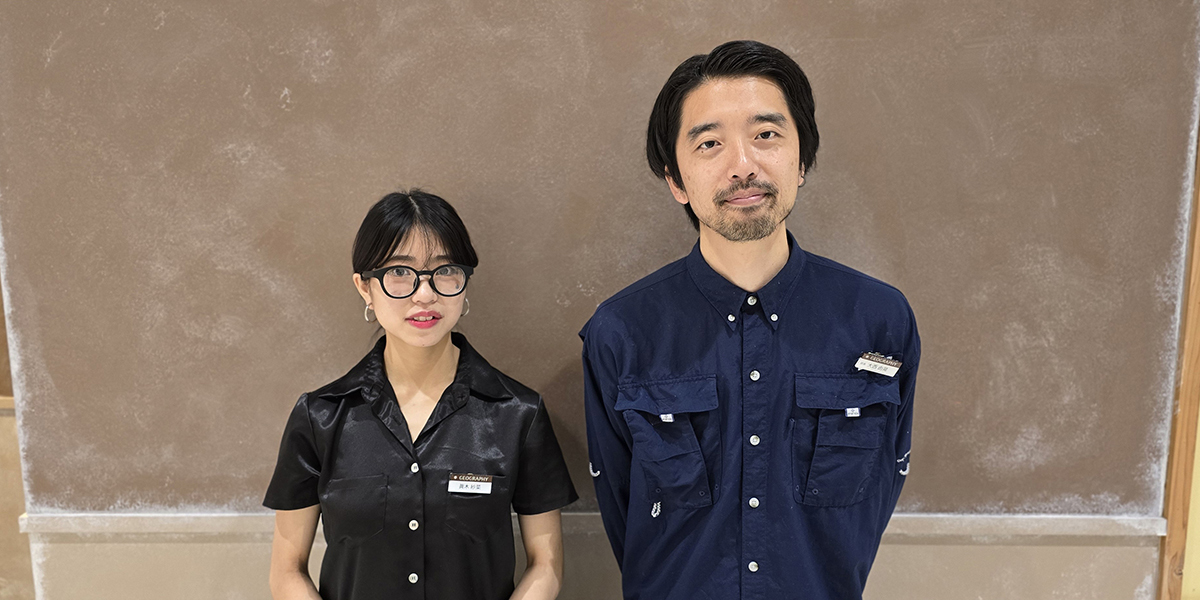 ネット時代だからこそ人対人のリアルな接客を大切にしたい！ ～国内外の幅広いブランドを扱うGEOGRAPHY（ジェオグラフィー）の一歩先行くセレクトショップ体験～